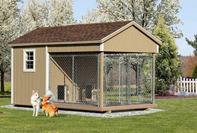 8x14 Double Kennel