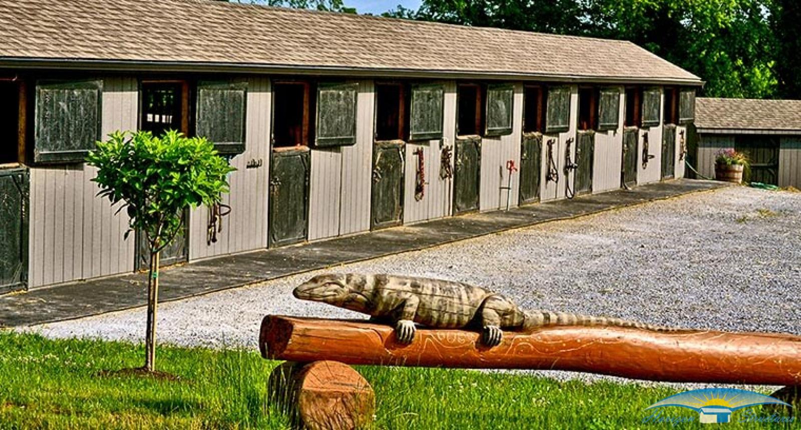 Shedrow Horse Barns Prefab Shedrow Barns