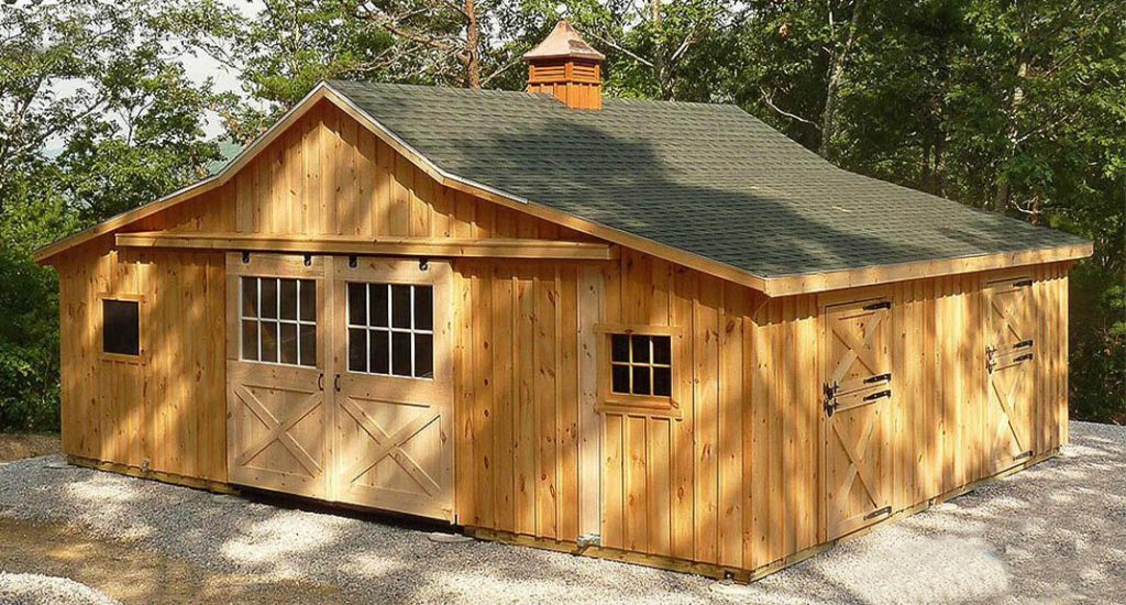 Amish-Built Horse Barns | Prefabricated Horse Barns for Sale