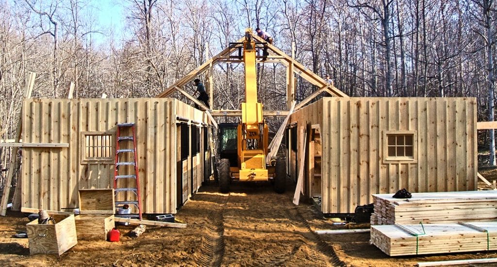 Horse Barn Trusses