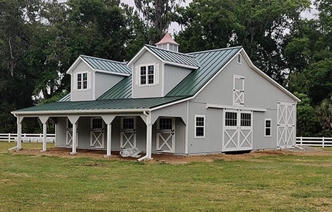 Prefab Horse Barns