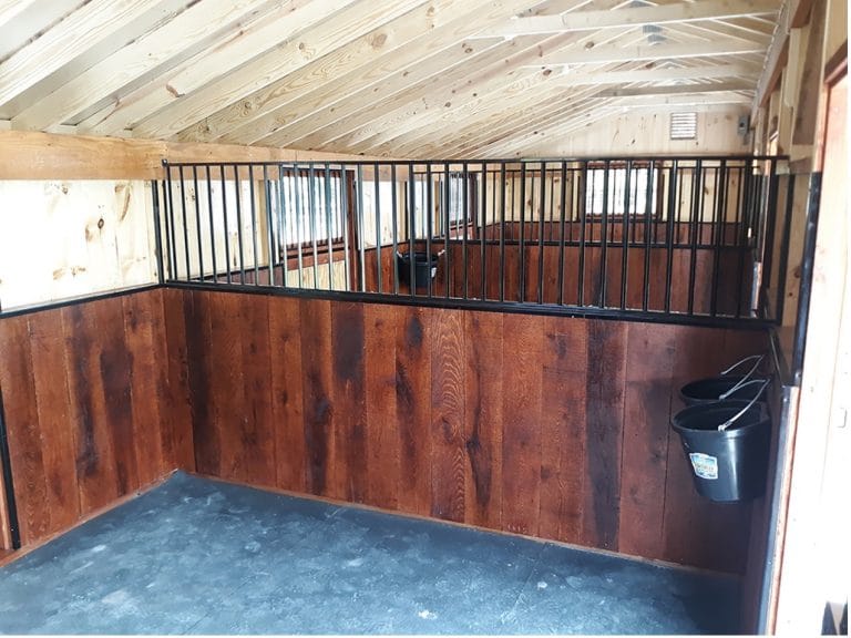 Horse Stall Kickboards and Panels Horse Barn Surfacing