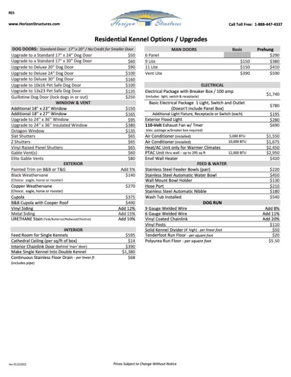 Thank You For Downloading Our Digital Residential Kennels Catalog