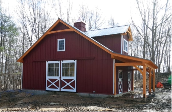 red barn