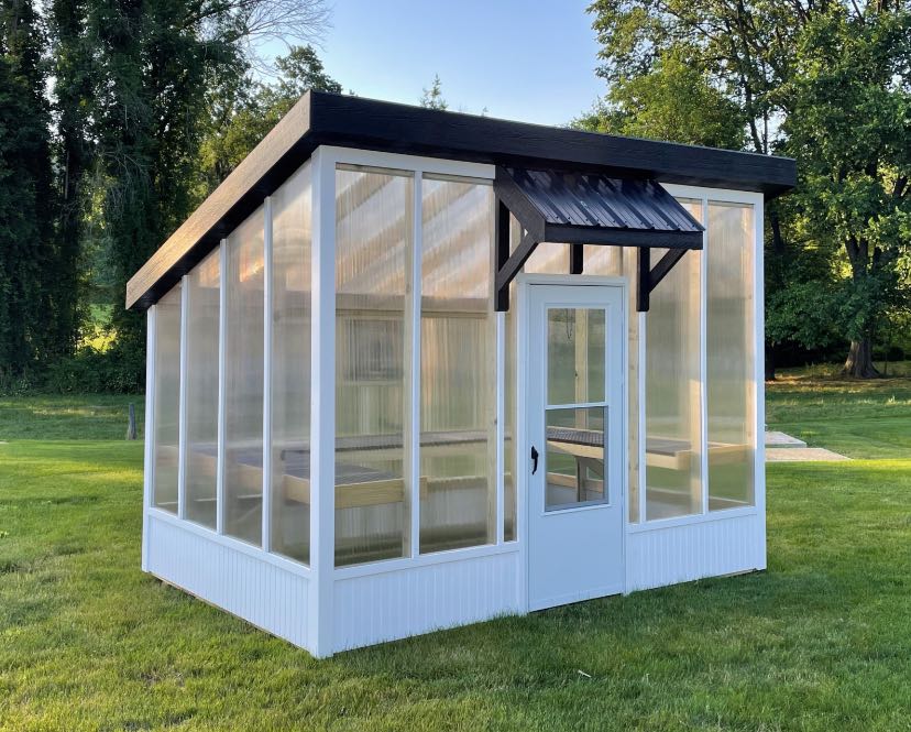 8 x 12 Lean-to Greenhouse