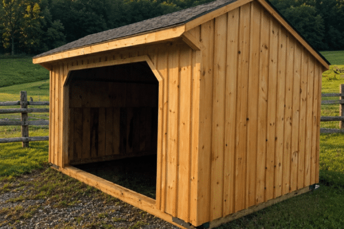 10x16 Run-In Shed - Weatherwood Shingles - Located in Atglen, PA