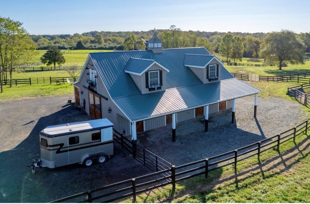 horse barn