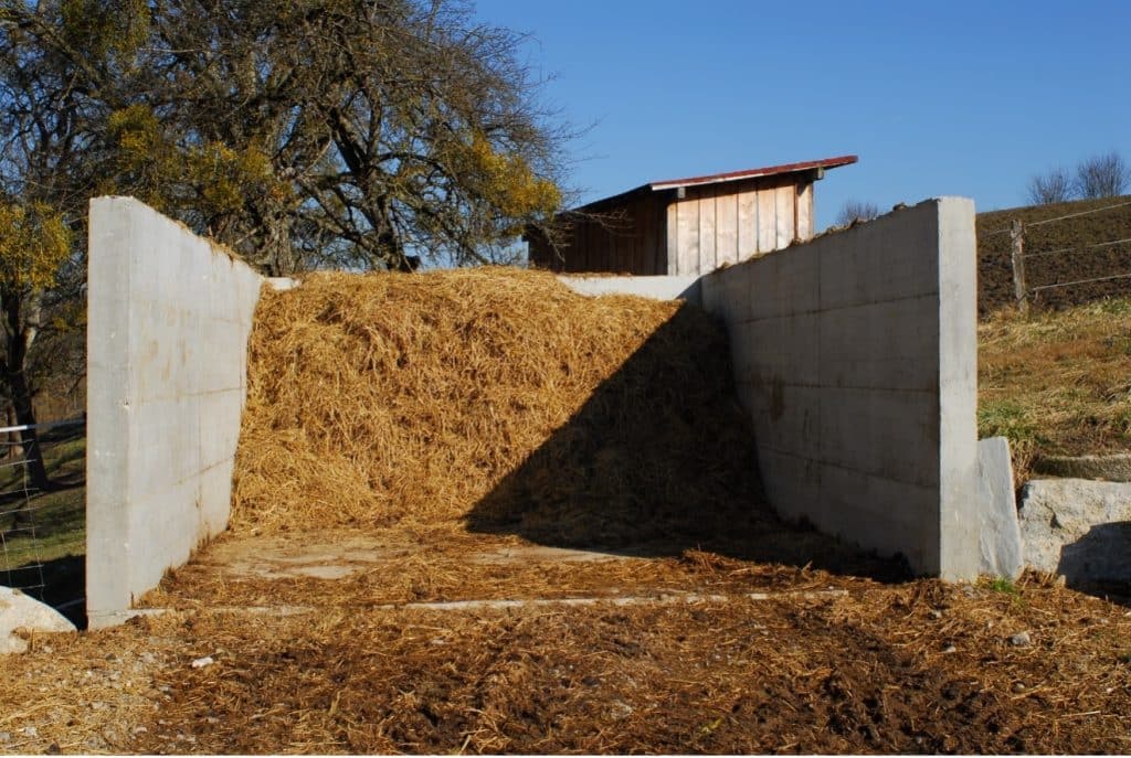 manure pile