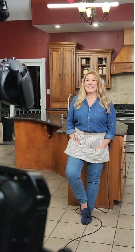 lisa steele in kitchen