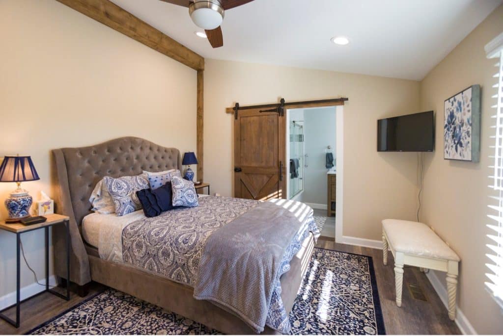 carriage house bedroom