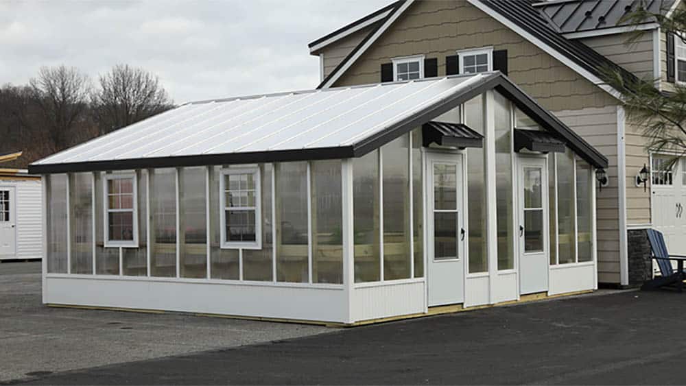Double Wide Greenhouse