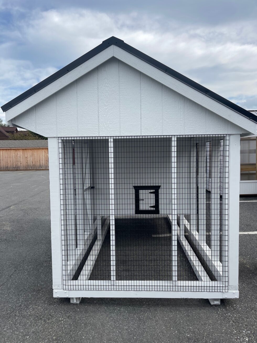 6x12 Quaker Combo - Black Metal Roof - Image 3