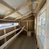 4x6 Quaker Coop - Clay Metal Roof - Image 3