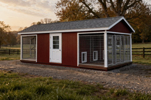12×24 Six-Box Kennel – $10,000 OFF!!