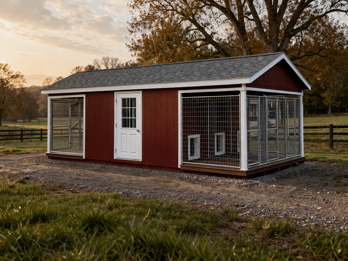 12×24 Six-Box Kennel – $10,000 OFF!!