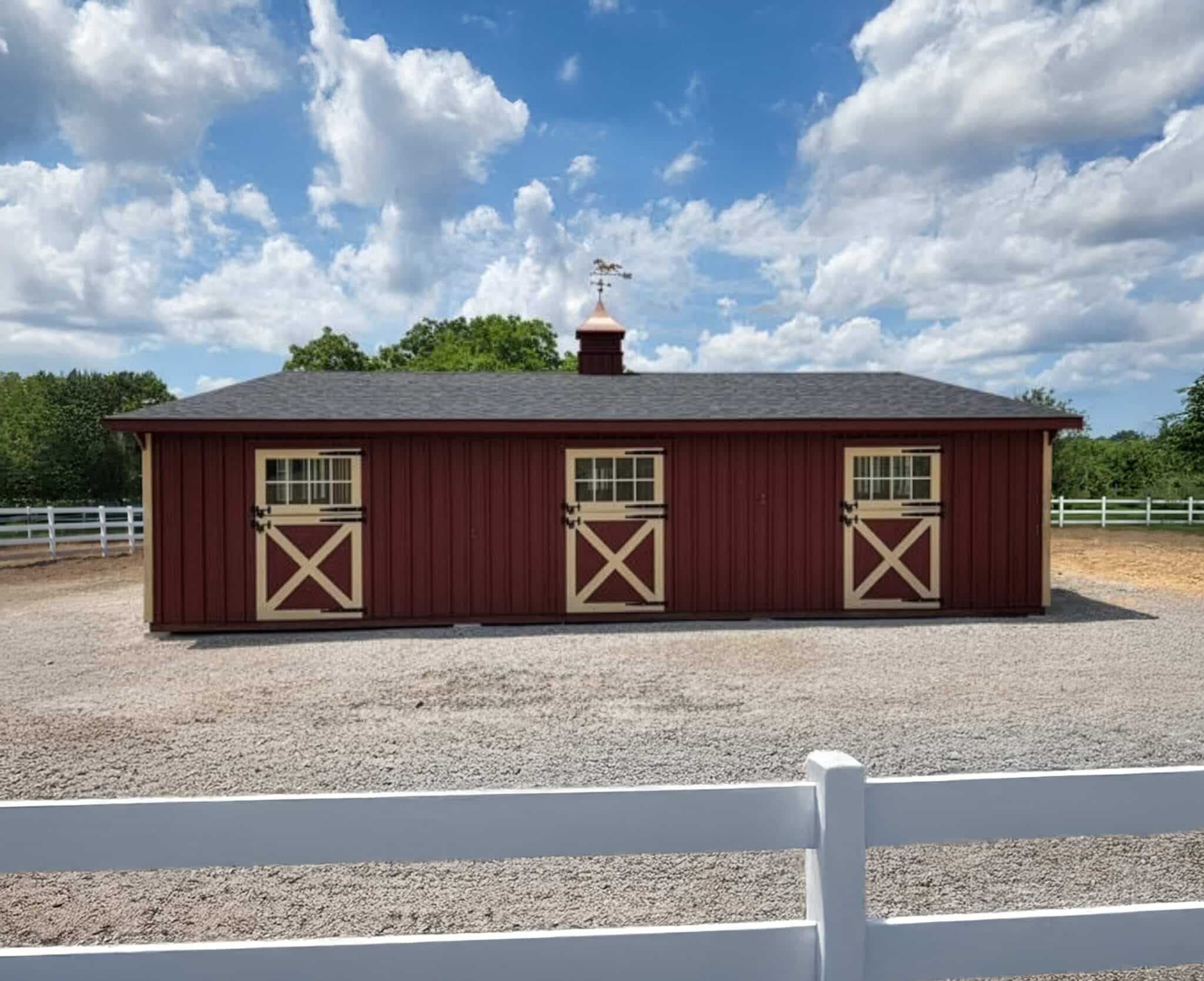 36x36 Low Profile Barn - Weatherwood Shingles - Located in Powell, WY! - Image 5