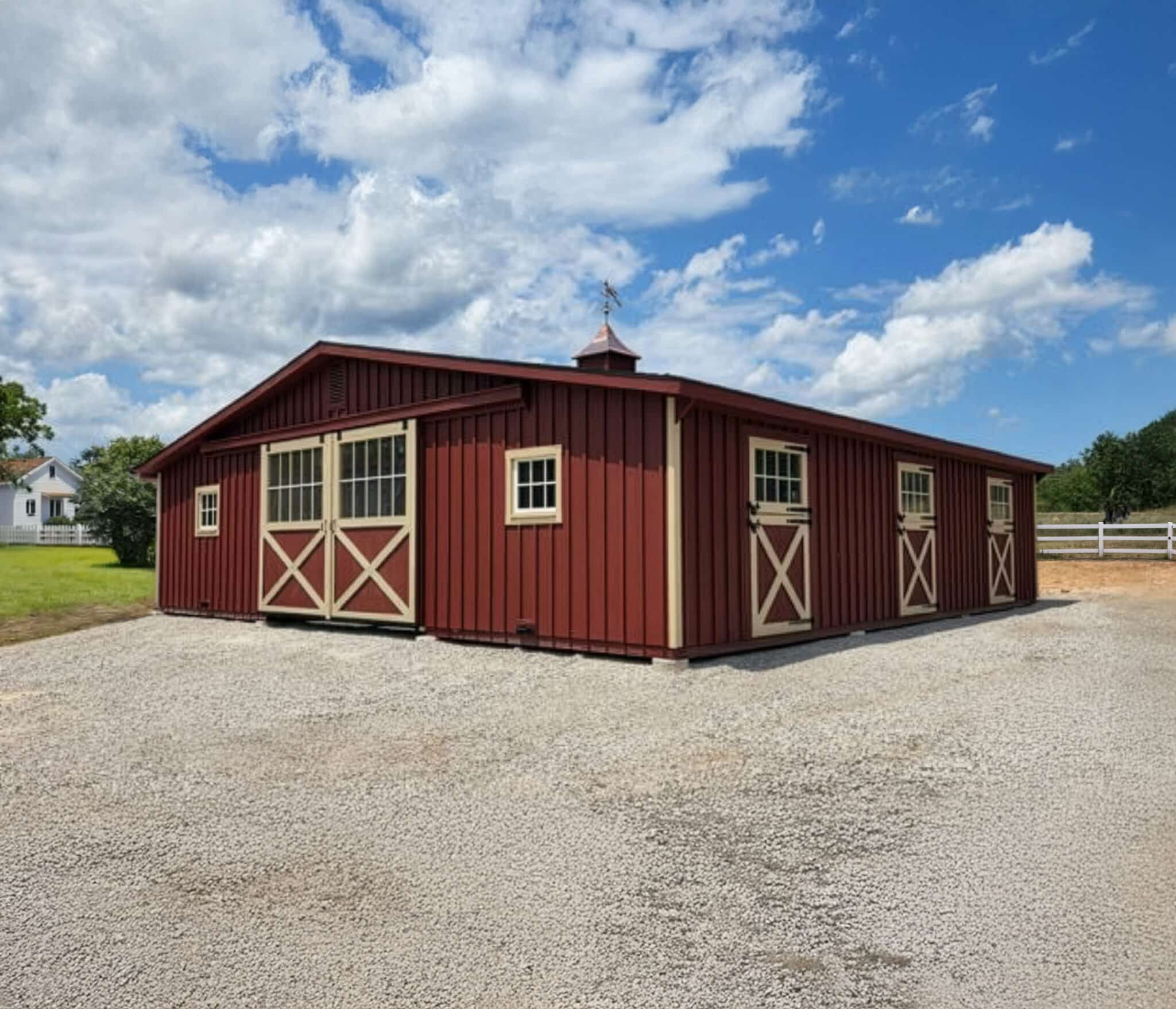 36x36 Low Profile Barn - Weatherwood Shingles - Located in Powell, WY!