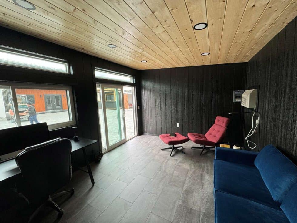 12x16 Lean-to Home Office - Image 2