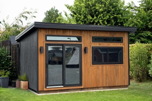 12x16 Lean-to Home Office