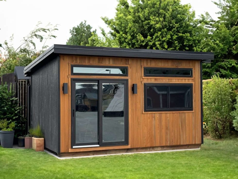 12x16 Lean-to Home Office