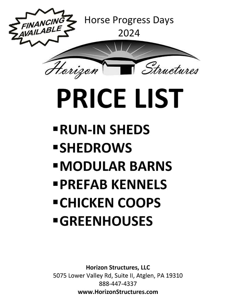 COVER - Price Booklet_Horse Progress Days_2024