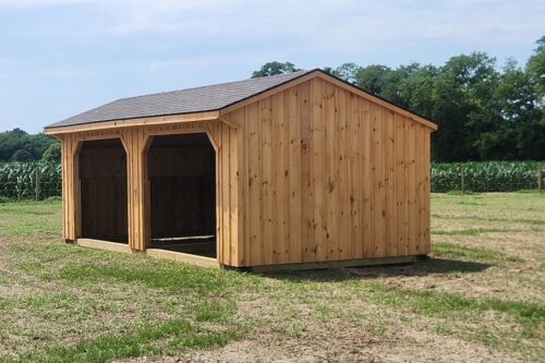 12×24 Run-In Shed – Weatherwood Shingles – Located In Atglen PA