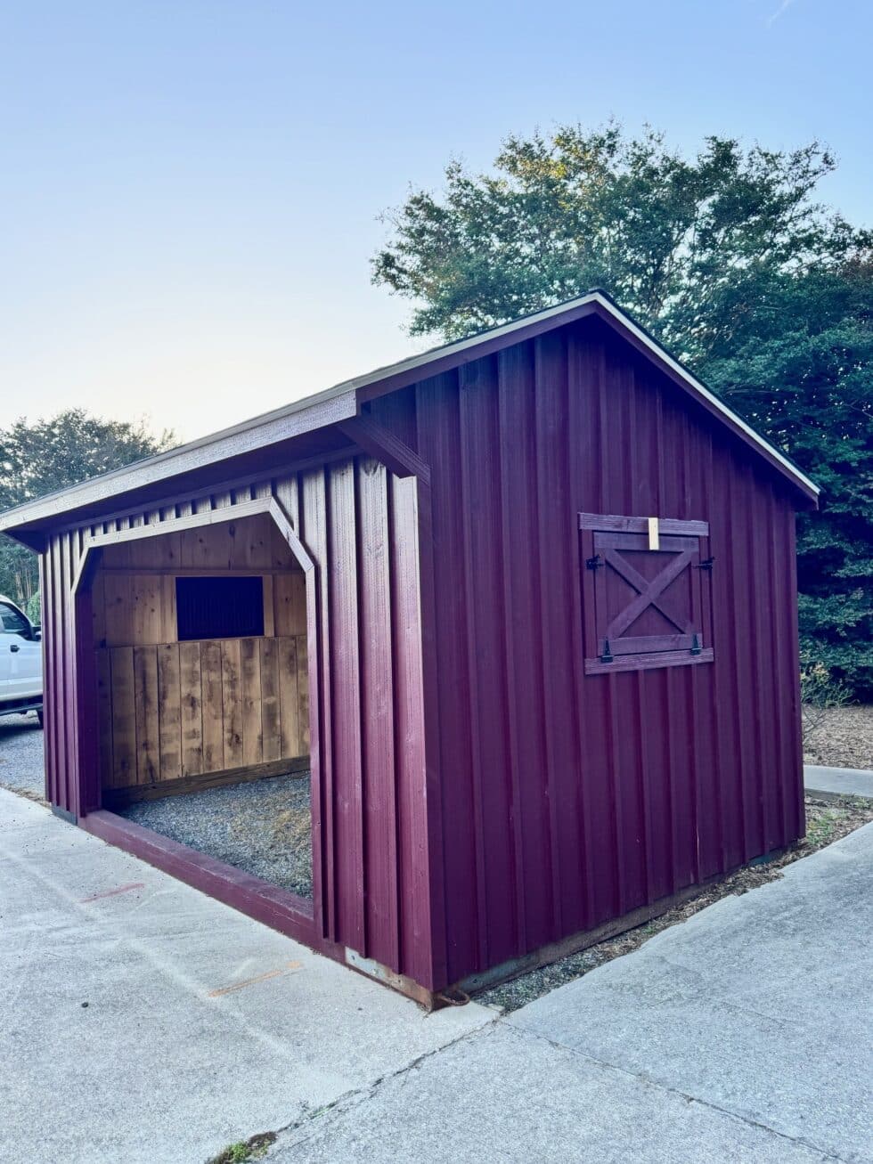 10×16 Run-In Shed – Charcoal Shingles – Located in Greenwood, SC! - Image 2