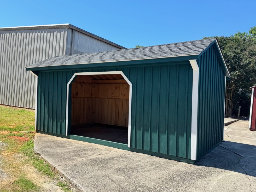 10×20 Run-In Shed – Pewter Gray Shingles – Located in Greenwood, SC!