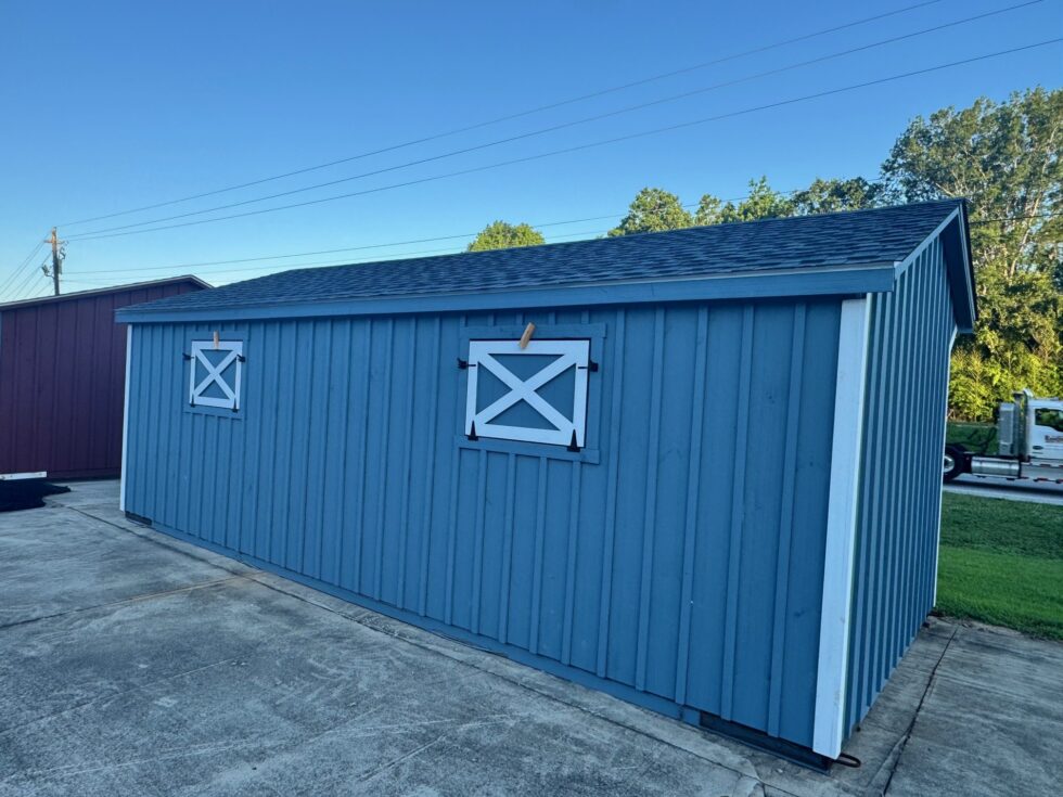 10×24 Run-In Shed – Fox Hollow Gray Shingles – Located in Greenwood, SC! - Image 2