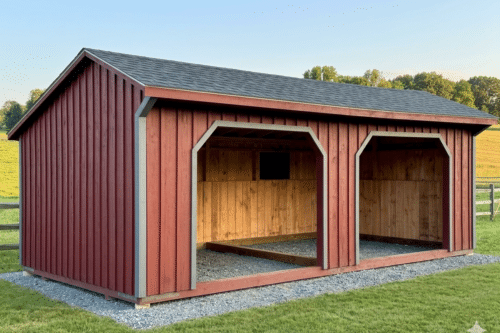 12×24 Run-In Shed – Pewter Gray Shingles – Located in Greenwood, SC!