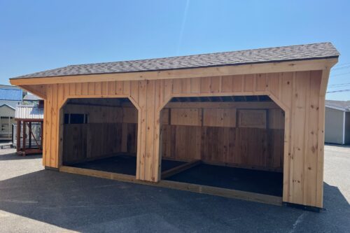 12×24 Run-In Shed – Weatherwood Shingles – Located In Atglen PA