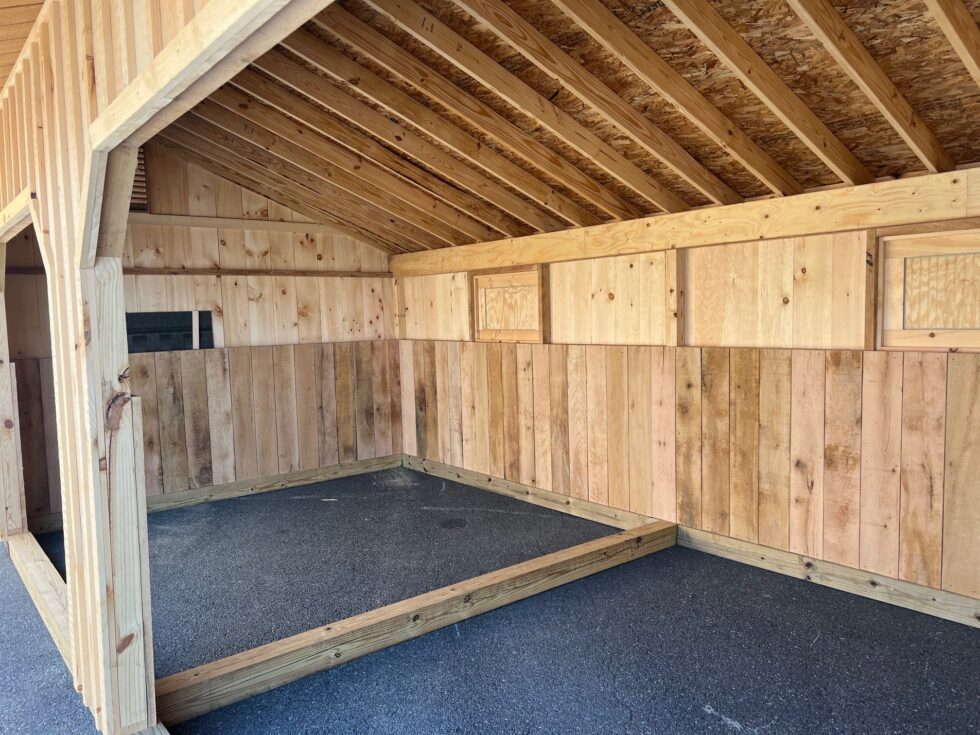 12×24 Run-In Shed – Weatherwood Shingles – Located In Atglen PA - Image 2