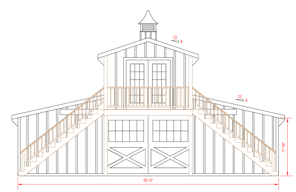 36x24 Equine Affair Monitor Barn - Located in Springfield, MA