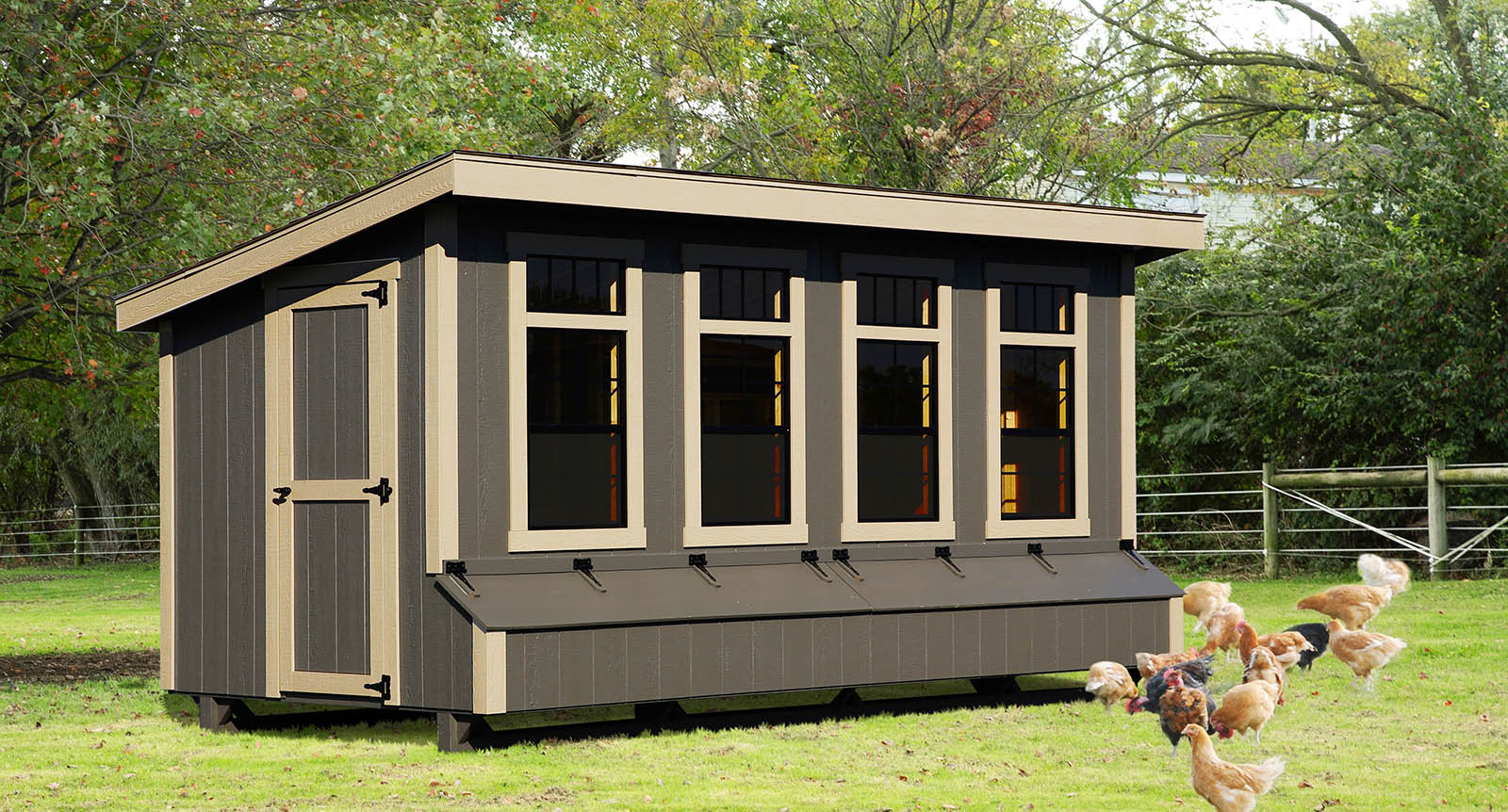 large coop_7x16 lean-to