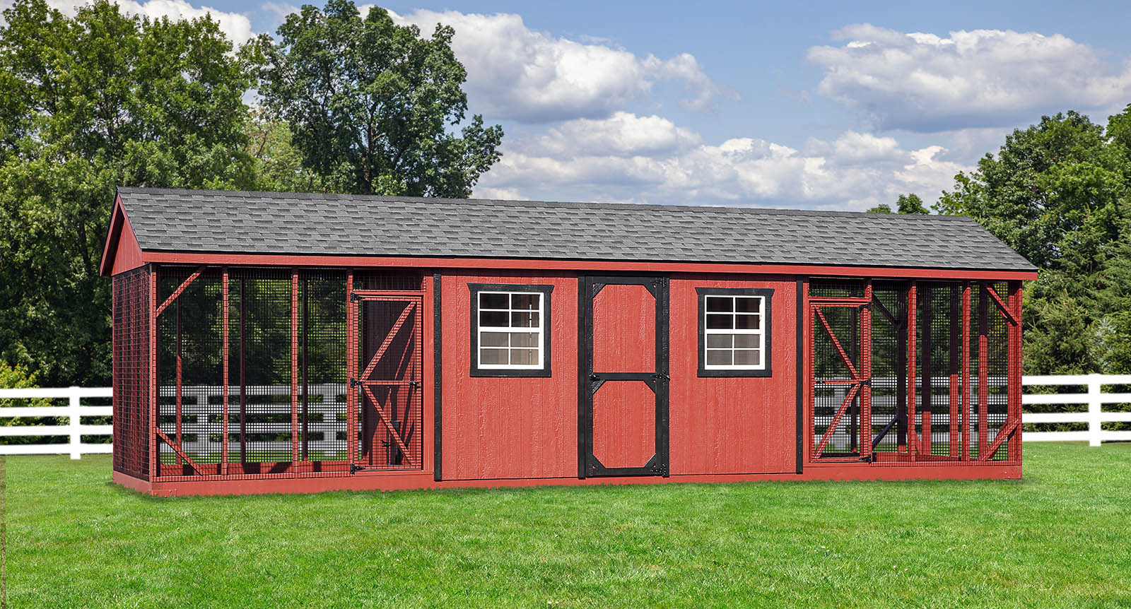 large coop_8x16 a-frame double combo