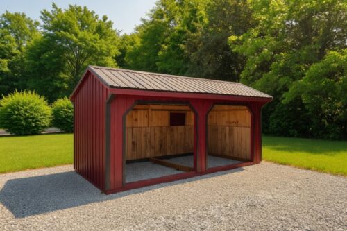 10ร20 Run-In Shed โ Metal Roof โ Located in Mooresville, NC!