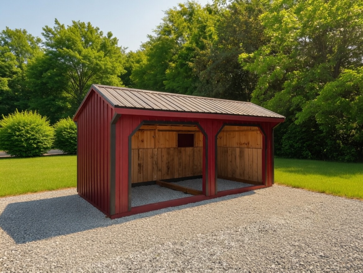10×20 Run-In Shed – Metal Roof – Located in Mooresville, NC!