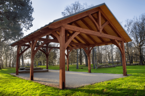 20x24 Timber Frame Pavilion - Kingston
