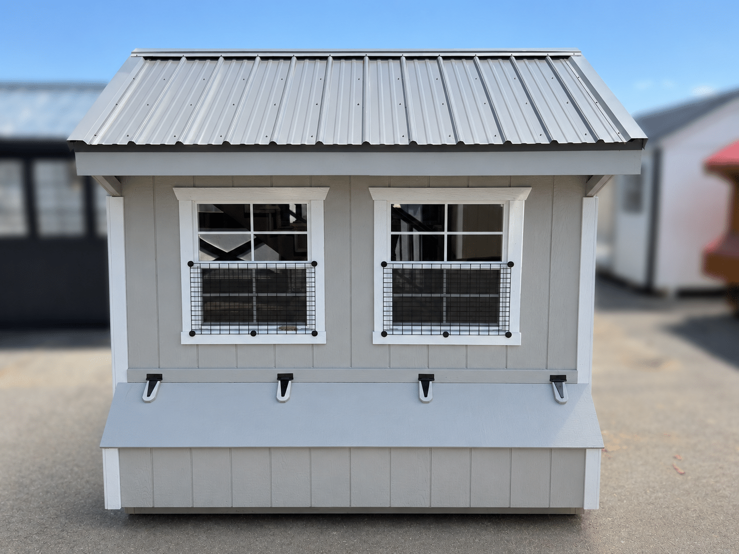 7x8 Quaker - Charcoal Metal Roof - Located in Atglen, PA !
