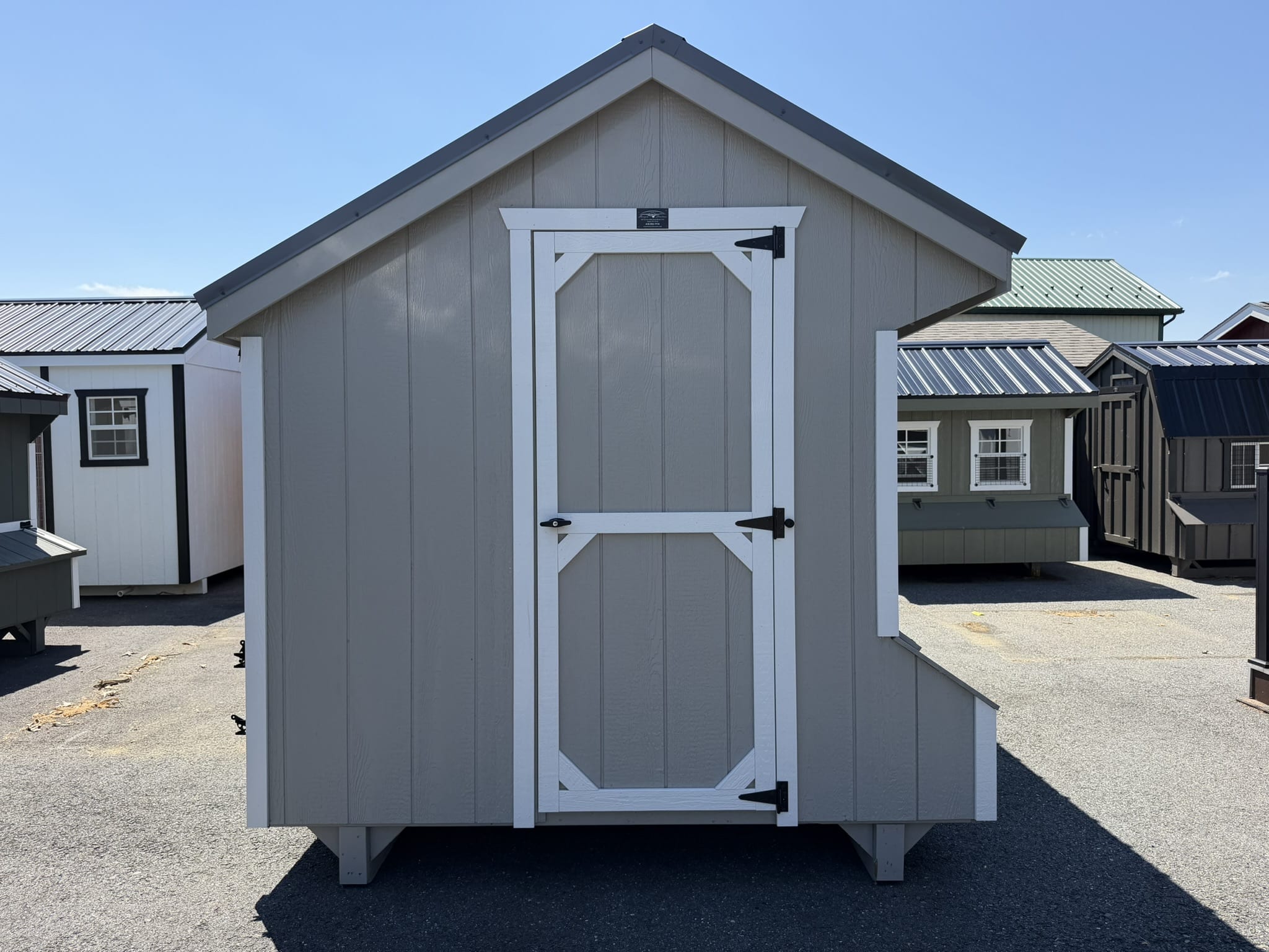 7x8 Quaker - Charcoal Metal Roof - Located in Atglen, PA ! - Image 2