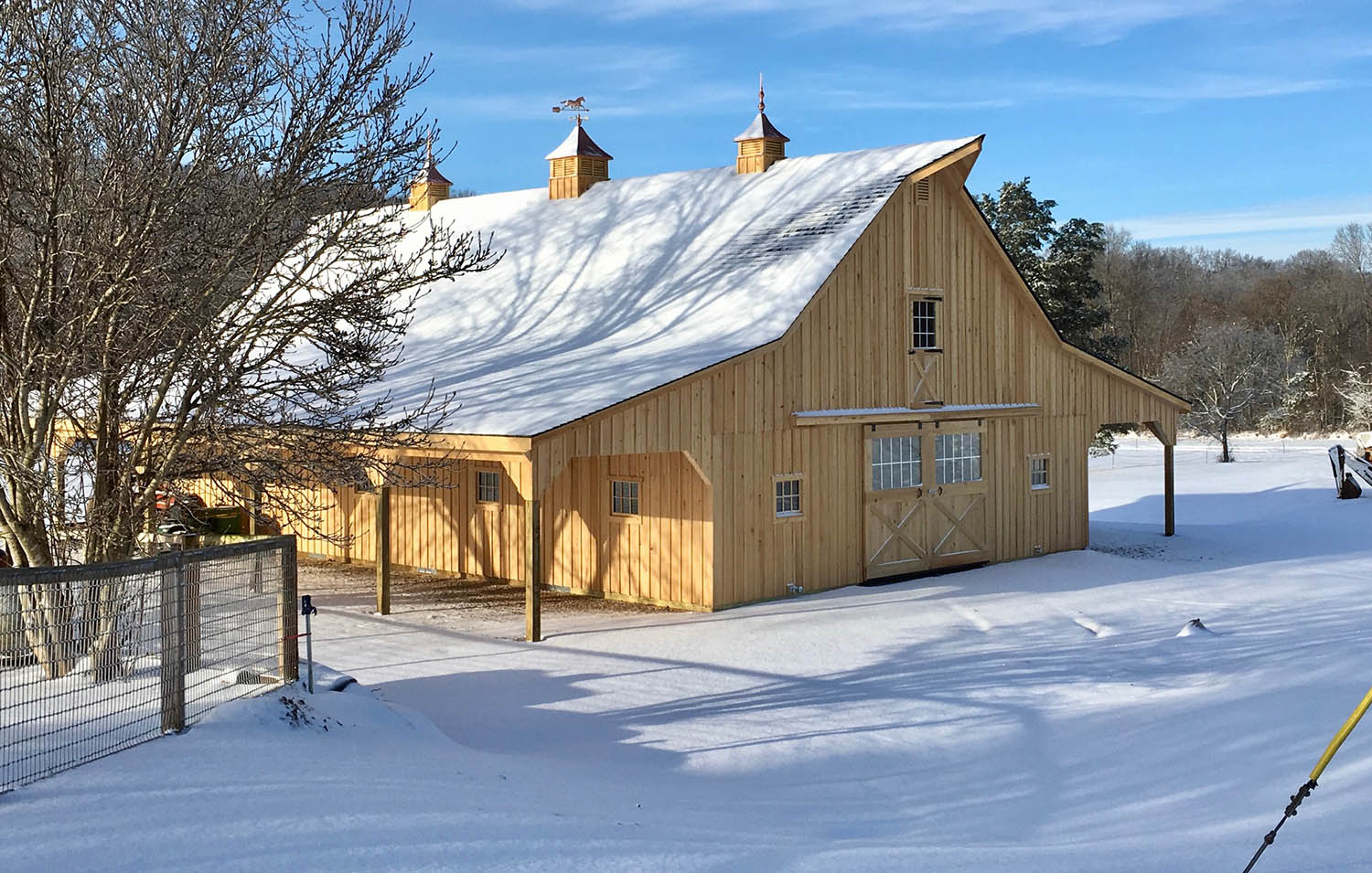Winter on the Horse Farm