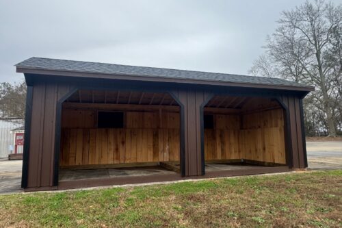 10x24 Run-in Shed - Located in Greenwood, SC!