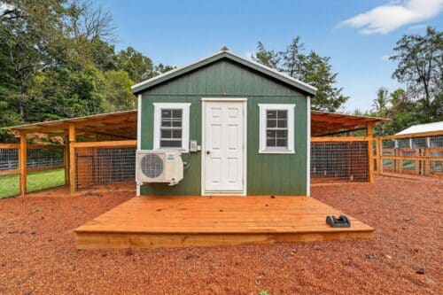 *USED* 12x36 20-Box Kennel - White Metal Roof - Located in Knoxville, TN