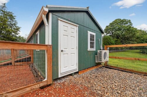 *USED* 12x60 24-Box Kennel - White Metal Roof - Located in Knoxville, TN