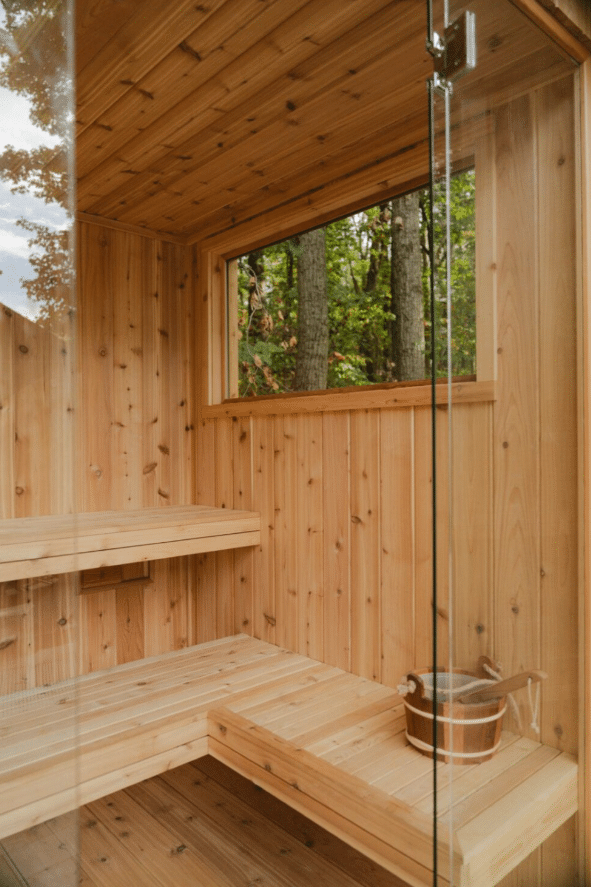 6’7” x 9’ Cedar Glow Sauna - Located in Mooresville, NC! - Image 3