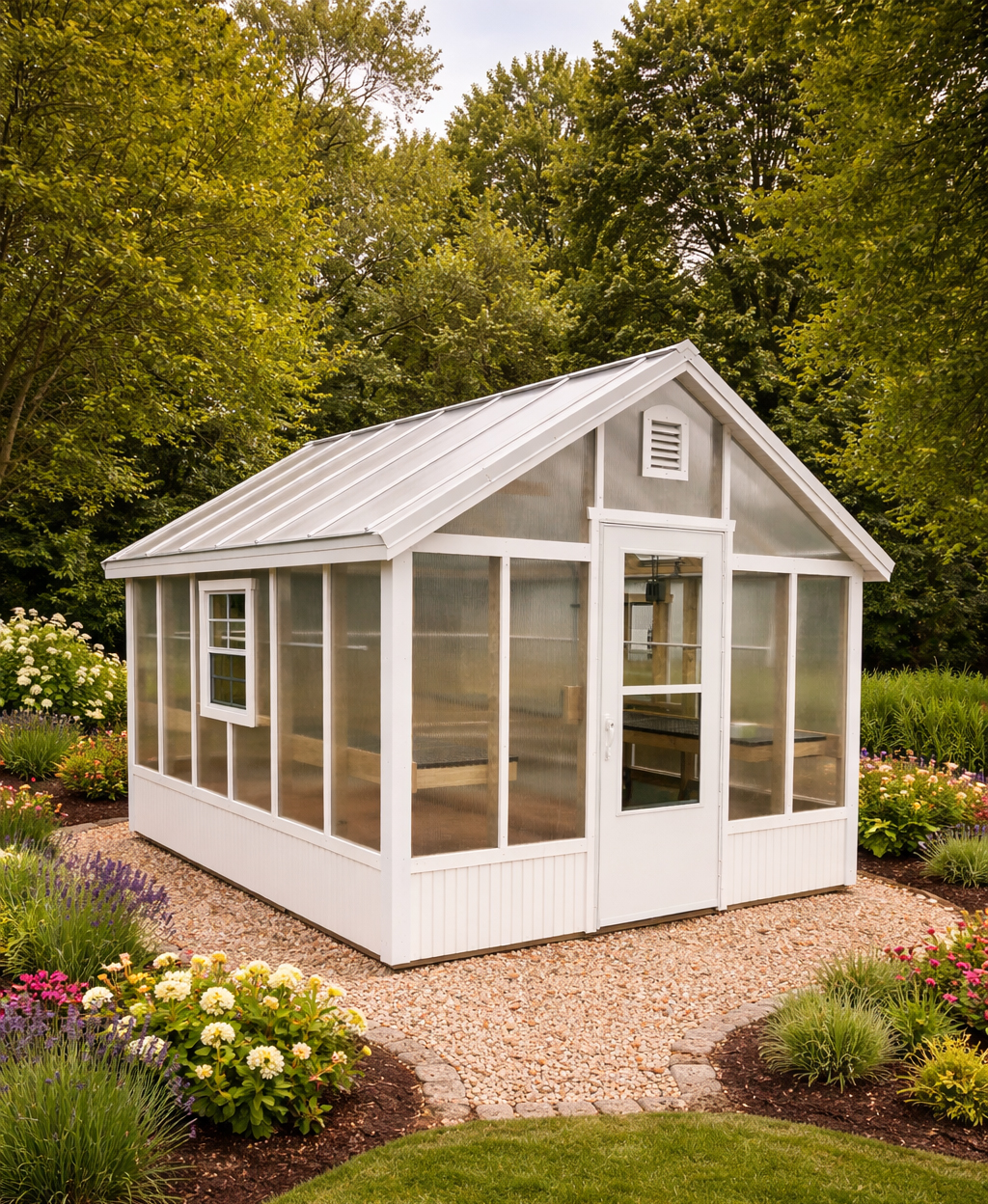 10x12 A Frame Greenhouse - Located in Mooresville, NC!