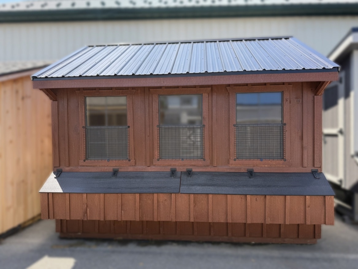 10x12 Quaker - Black Metal Roof - Located in Atglen, PA !