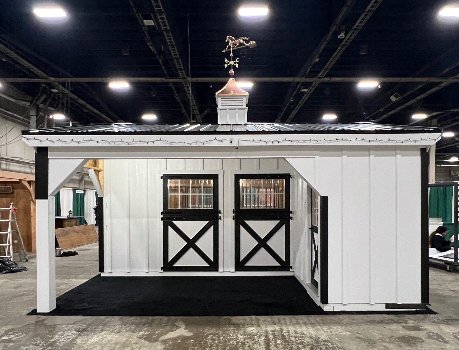 11’6” x 19’ Horse Barn with 7’6” Overhang - Located in Parkesburg, PA! - Image 2