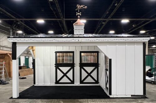 11’6” x 19’ Horse Barn with 7’6” Overhang - Located in Parkesburg, PA!