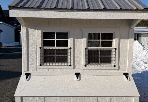 5x6 Quaker Coop - Pewter Gray Metal Roof - Located in Atglen, PA!